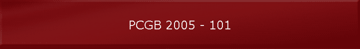 PCGB 2005 - 101
